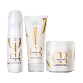 Kit Wella Oil Reflections - Shampoo e Condicionador e Máscara em Oferta na Shopee
