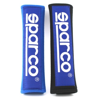 2 Pçs Sparco Racing Capa De Assento Do Carro Auto Cinto De Segurança Almofada Arnês Ombro