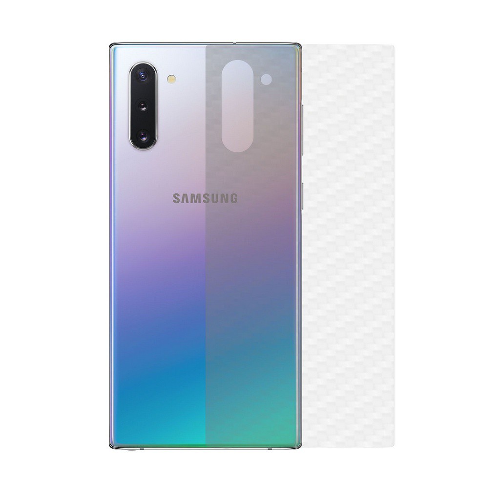 Película Traseira de Fibra de Carbono Transparente para Samsung Galaxy Note 10 Plus - Gshield - Mobile & Gadgets