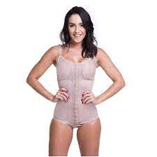 Cinta Body Modeladora Modelador Pós Parto Sutiã Amamentação Abertura Íntima Biobela 1662