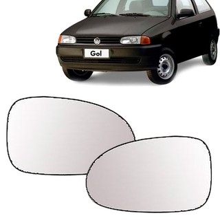 Lente vidro retrovisor Gol bola Parati bola Saveiro 95 96 97 98 99 unidade