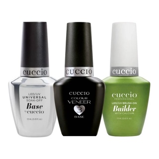 BASE PASSO 3 VENEER, BASE BUILDER CALCIUM, BASE UNIVERSAL, BASE COAT, PRÉ-BASE PEELl It- 13ML CUCCIO