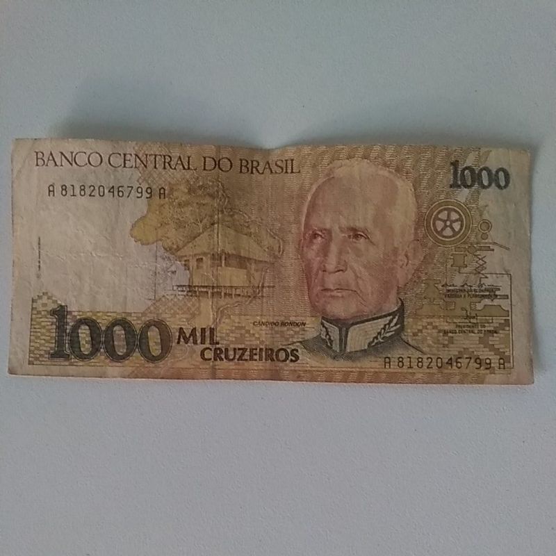 Cédula 1000 Cruzeiros - Cândido Rondon