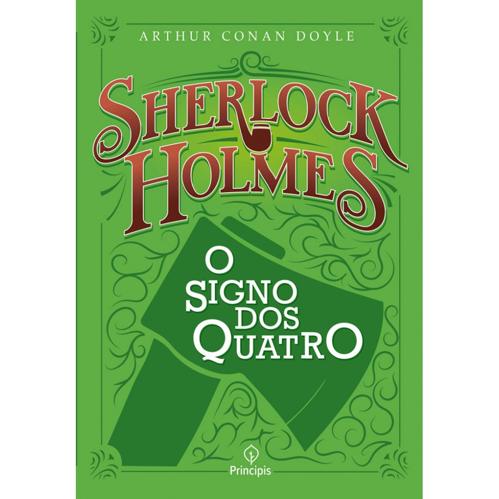 Livro - Sherlock Holmes - O signo dos quatro - Principis em Oferta na Shopee