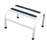 escada para maca 1 degrau metalica branca prática resistente em Oferta na Shopee