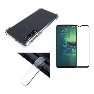 Capa Case Capinha Anti Shock Motorola moto G8 Plus Xt2019-2 + Pelicula De Vidro 3d+ Pelicula Camera