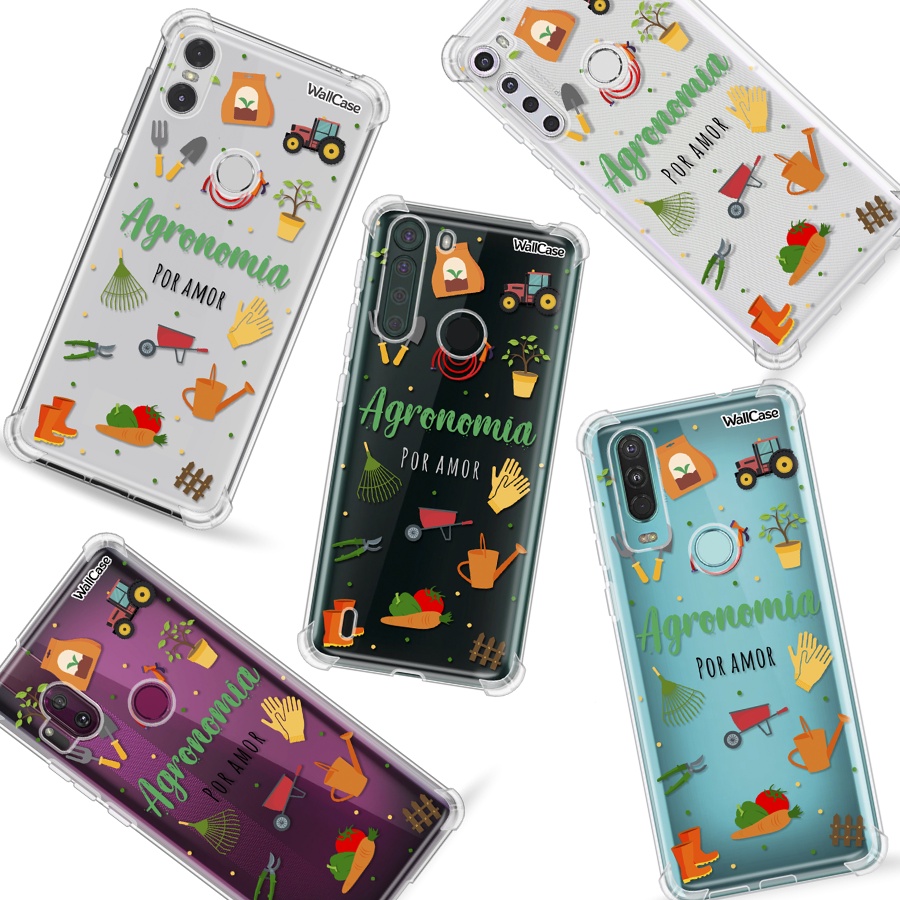 Capinha de Celular Cp12 Profissão Agronomia Para Moto G9 G10 G22 G30 G31 G41 G52 G60 G62 G71 G75 G100 G200 Edge
