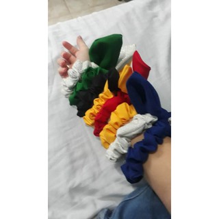 Scrunchies/ xuxinha/ laço/ Harry Potter/ HP/ Casas de Hogwarts/ Notas musicais/ Bolinhas