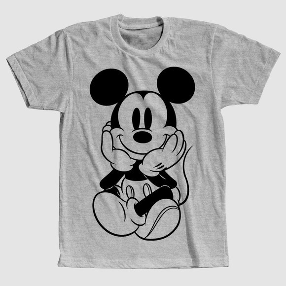 Camiseta Baby Look Mickey Mouse desenho camisa femini