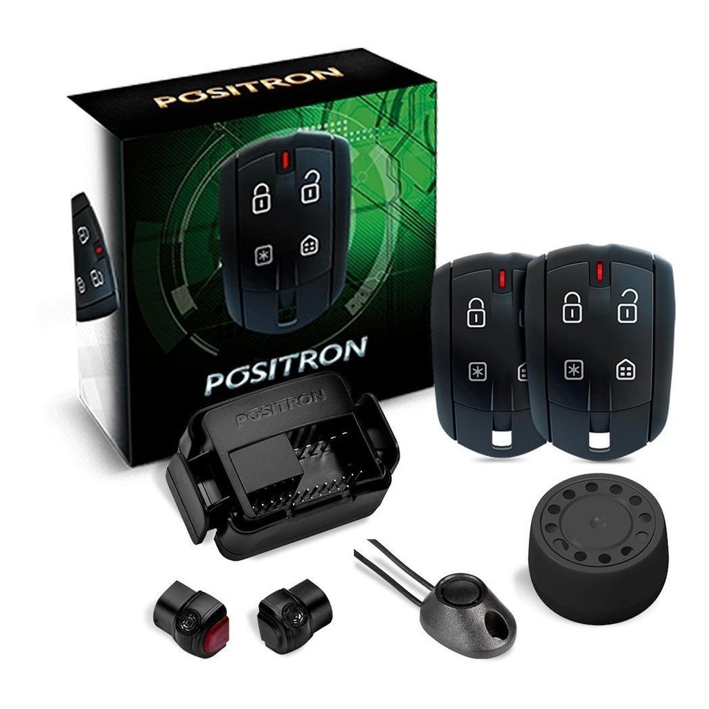 Alarme Carro Positron Automotivo Ex Exact 360 Cyber Novo | Shopee Brasil