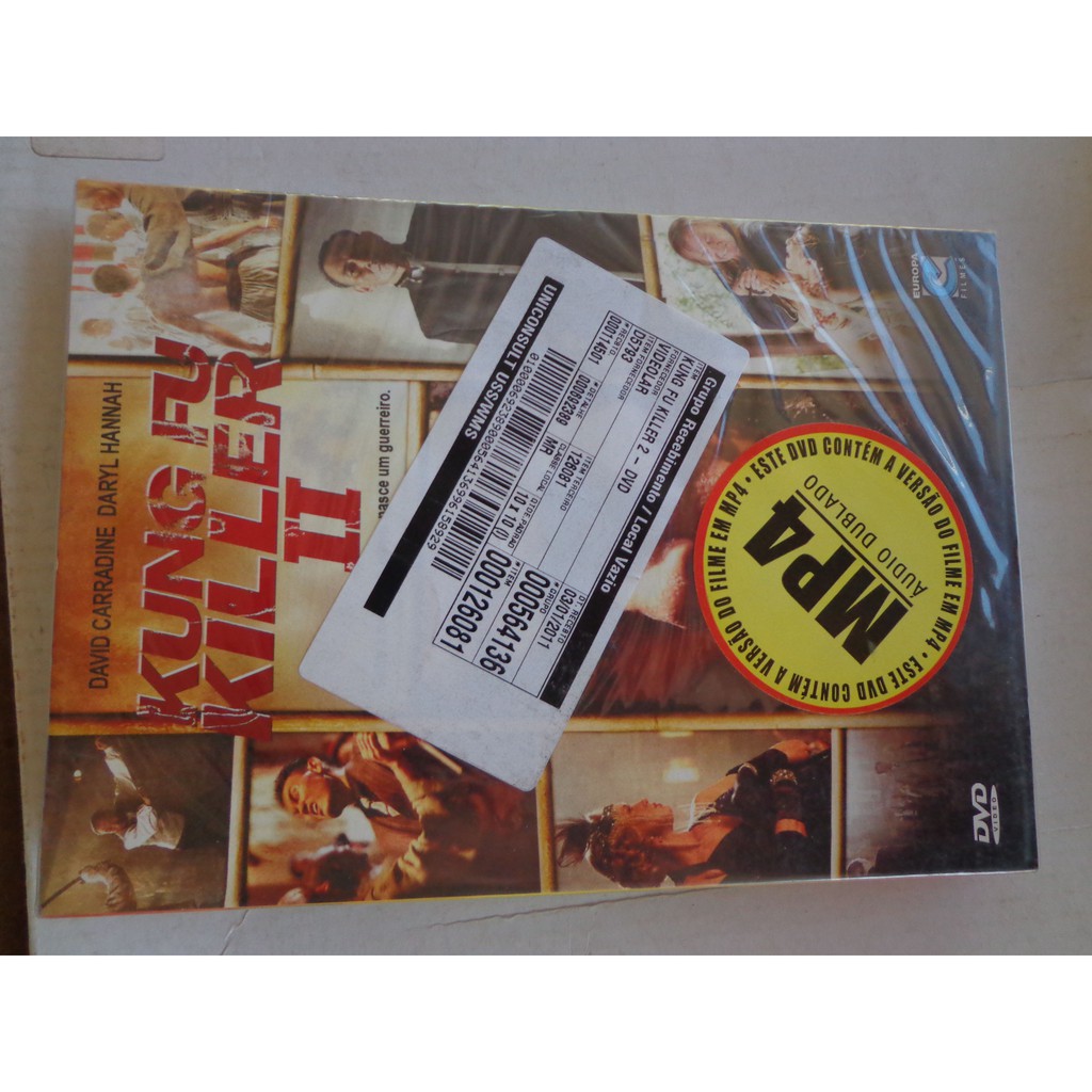 Kung Fu Killer 2 David Carradine Luva Dvd Lacrado