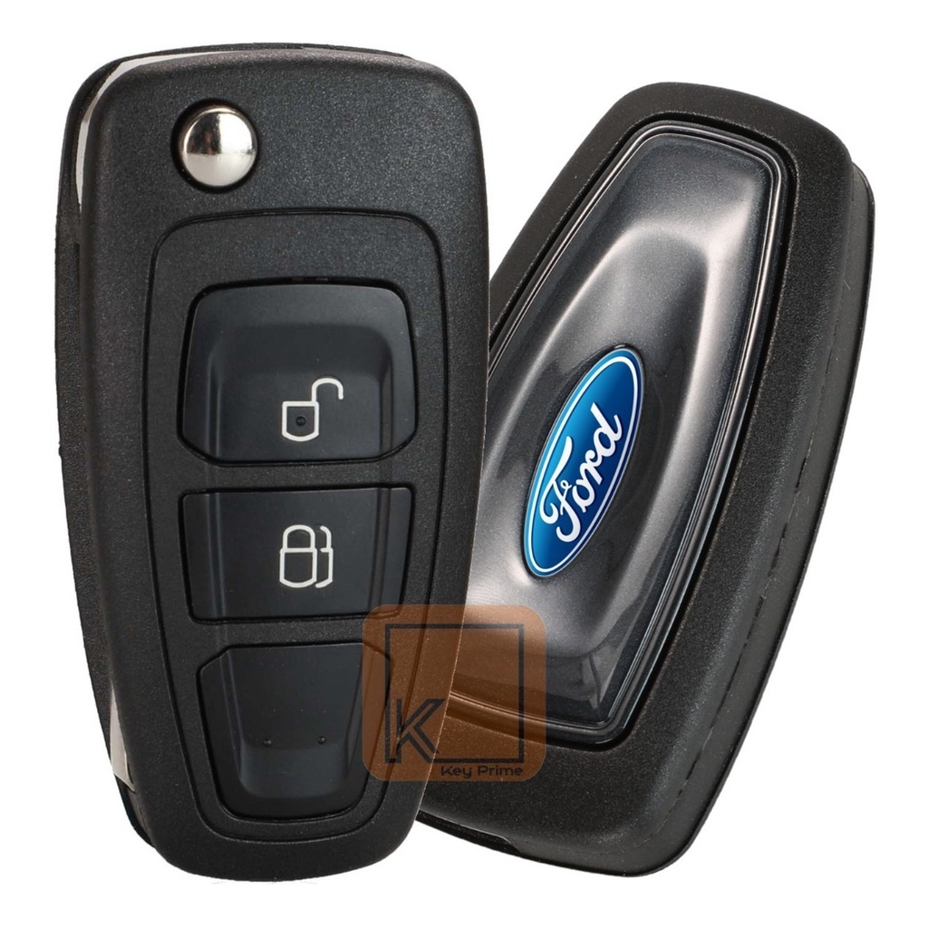 Chave Canivete Ford Novo Ranger 2014 2015 2016 - 2 Botões em Oferta na Shopee