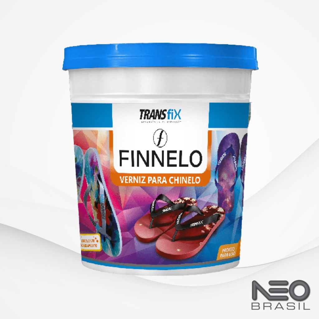 Verniz Transparente para Chinelo Finnelo e Finnelo Luminous 225ml Transfix