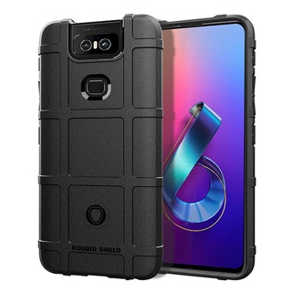 Capa Resistente À Prova De Choque Para Asus Zenfone 6 ZS630KL 6Z Traseira De Silicone TPU Soft