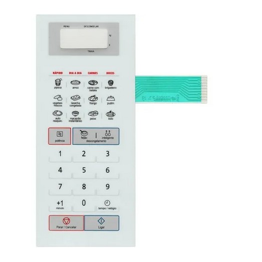 Membrana Teclado Microondas Panasonic Nnst571 Nn St 571