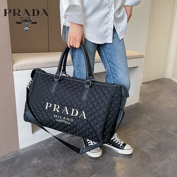Prada Bolsa De Viagem Bolsa Masculina E Feminina De Ver O Nova Bolsa Esporte Bolsa De Ombro De Um Mbro E Bolsa De M O