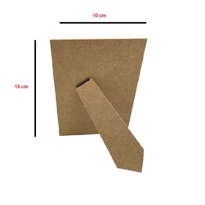Kit 10 Fundo Porta Retrato com Gravata 10x15 Mdf Madeira em Oferta na Shopee