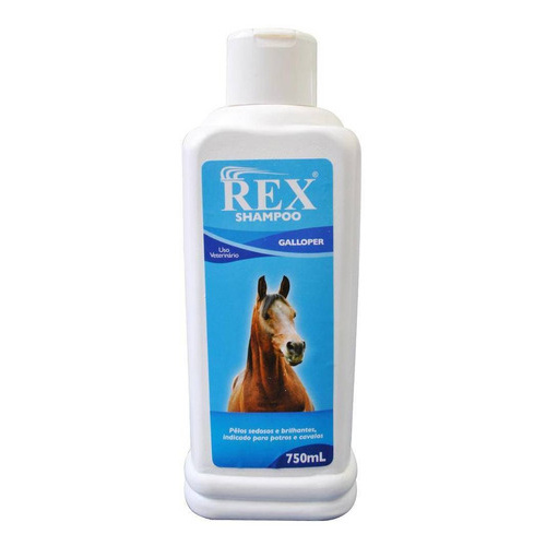 Shampoo Para Cavalos Rex Galloper- 750 Ml