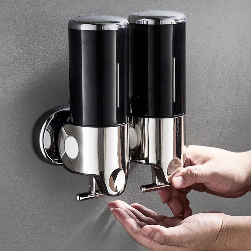 3 in1 Dispenser Shampoo Parede Fixado Chuveiro Organizador Banheiro ...