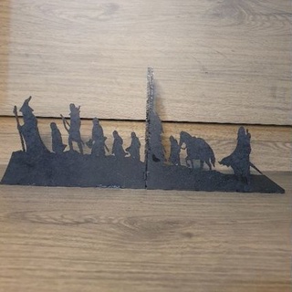 Senhor dos anéis suporte de livros