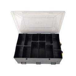 Organizador Double Box 24 Divisórias Ajustáveis 315X200X115 4019 Stein