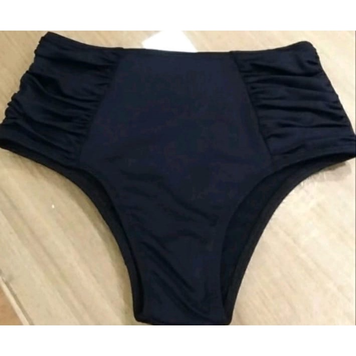 Calcinha franzida de biquini Plus Size em Oferta na Shopee