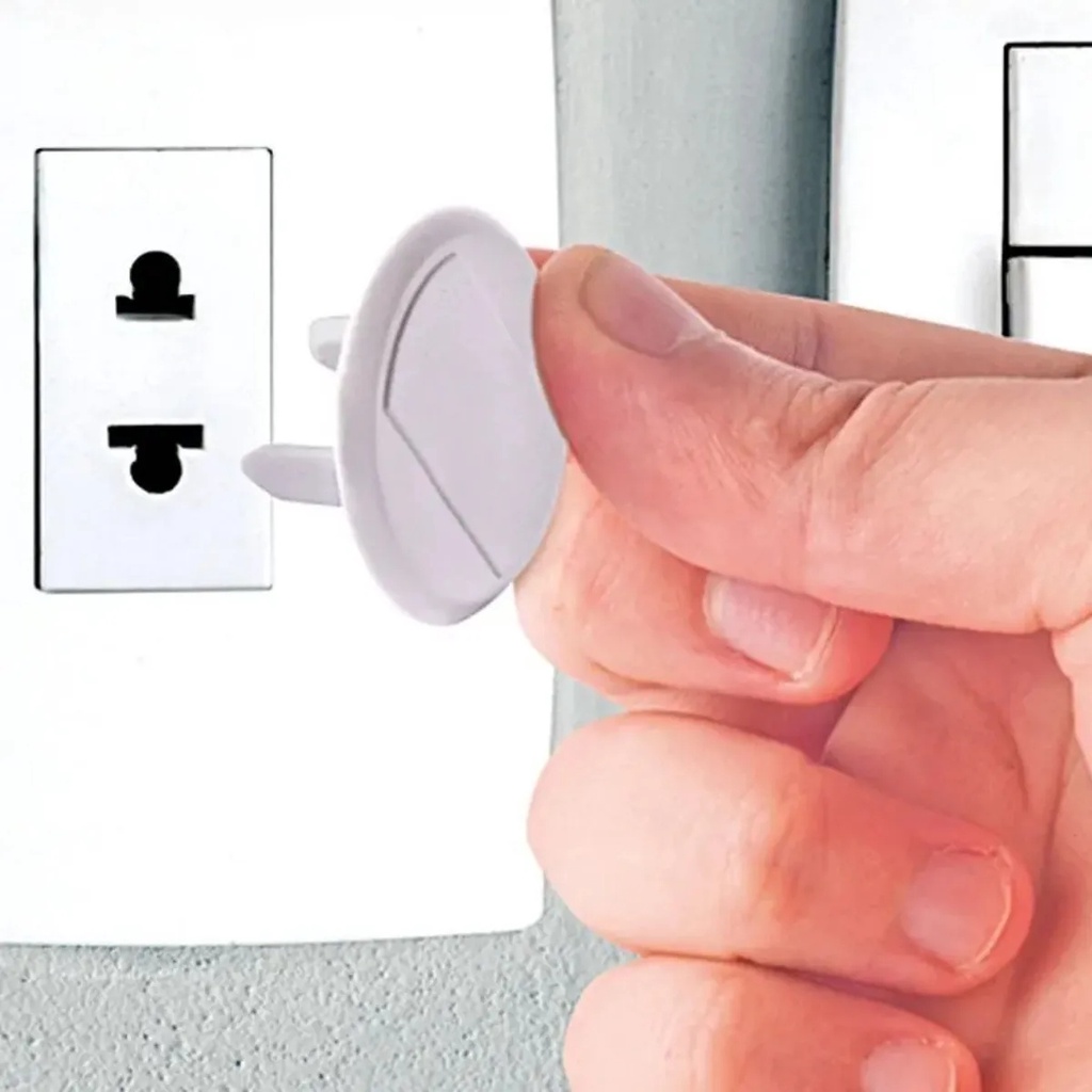 Tampas Protetora Para Tomada Evita Choques Bebê/Crianças