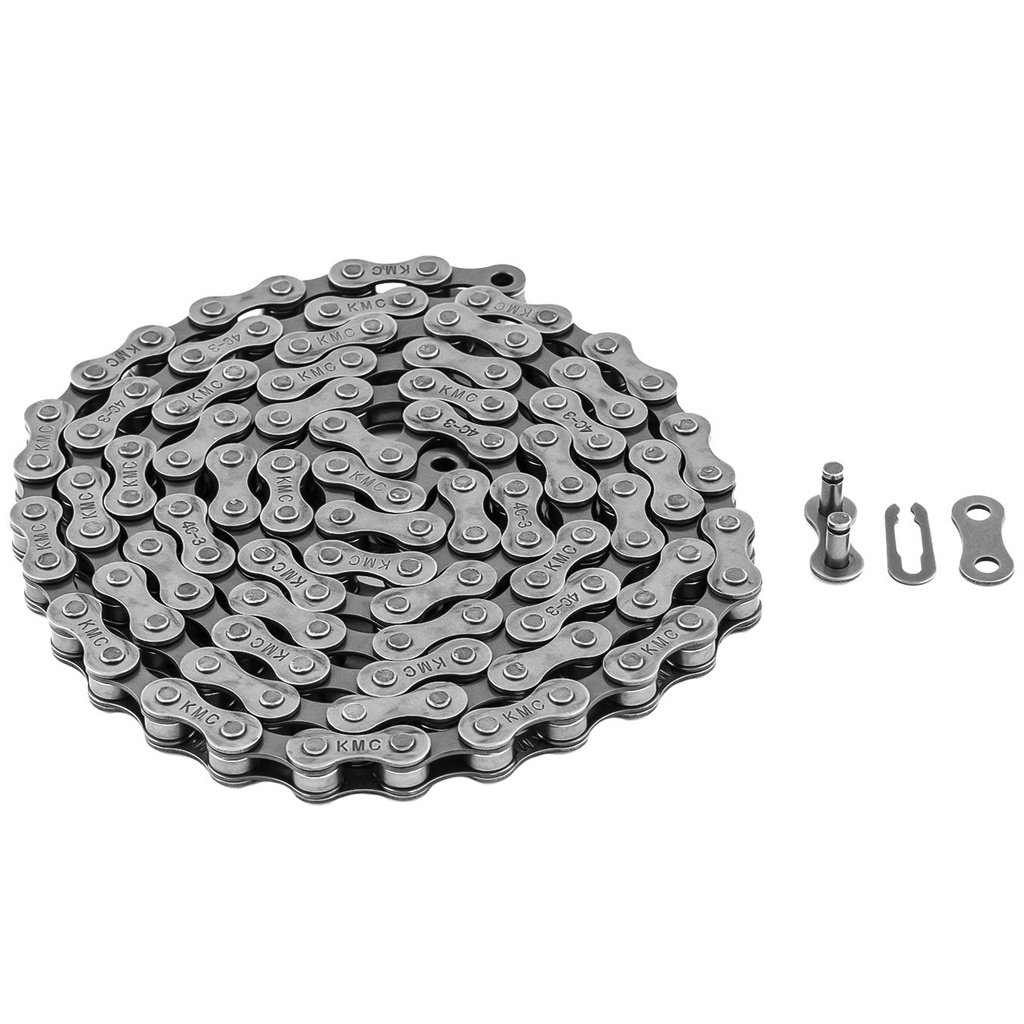 Corrente de bicicleta kmc bmx freestyle fixa single speed original
