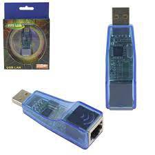 PLACA DE REDE USB LAN CONECTORES 1X RJ45 PRODUTO DE ALTA QUALIDADE 100% ORIGINAL 01 UNIDADE WLW USB UJ45 A