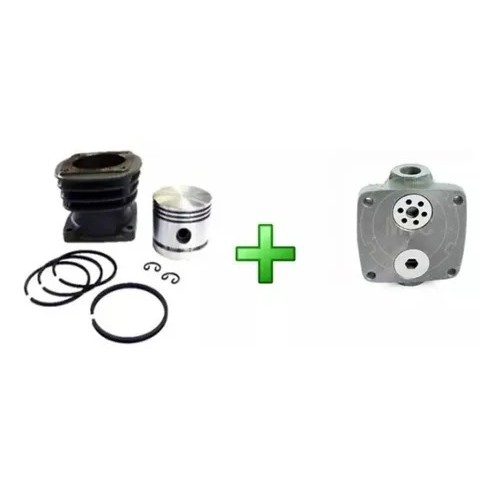 Kit Compressor Ar+cabeçote Compressor 77mm Mb 608/1113/1313