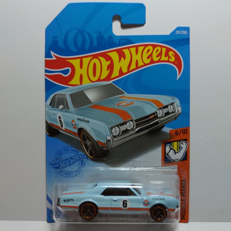 Hot Wheels 67 Oldsmobile 442 Gulf #231 231/250 2021 Muscle Mania 6/10 Lot of 2