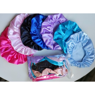 Touca de Cetim - Anti Frizz   **ENVIO SORTIDO DAS CORES** em Oferta na Shopee