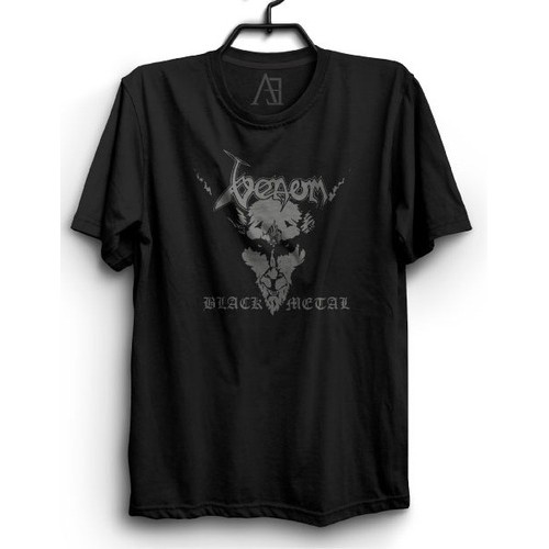 Camiseta Da Banda Venom Black Metal Camisa Venom