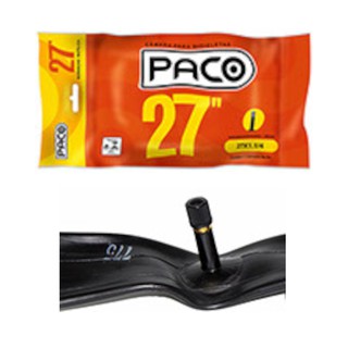 Câmara Ar Bicicleta Aro 27 X 1.1/4 Caloi 10 Válvula Americana 35 mm
