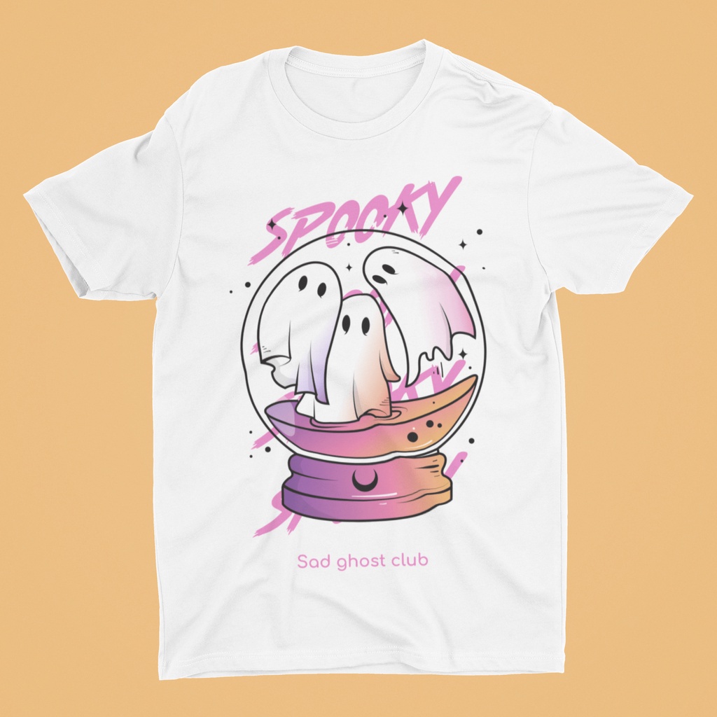 Camiseta T-Shirt Sad ghost Club - Esotérica - Halloween