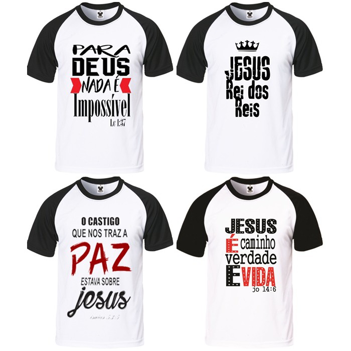 camisa gospel atacado