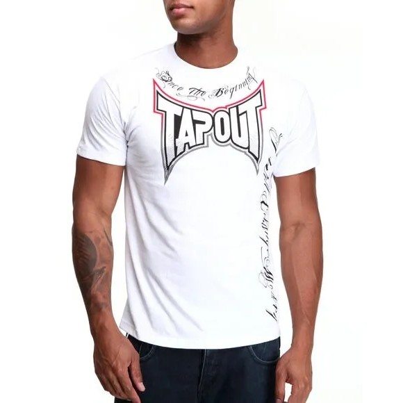 Camiseta Tapout Branca Modelo Since The Begining Original USA | Shopee ...