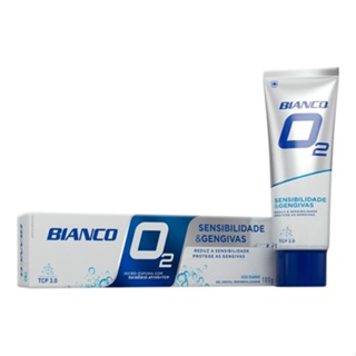 Creme Dental Bianco O2 Reduz Sensibilidade E Protege Gengiva em Oferta na Shopee