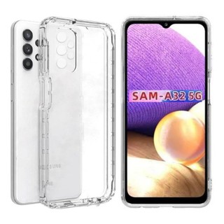Capa Case Anti Impacto Transparente Galaxy A32 4G ou A32 5G com bordas protetoras