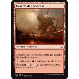 Deserto da Fervorosa - Magic The Gathering