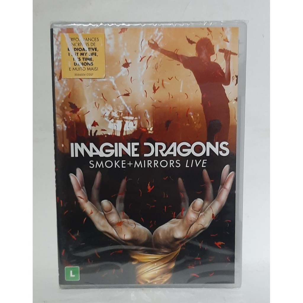 DVD Imagine Dragons  - Smoke  + Mirrors Live - Lacrado / Original