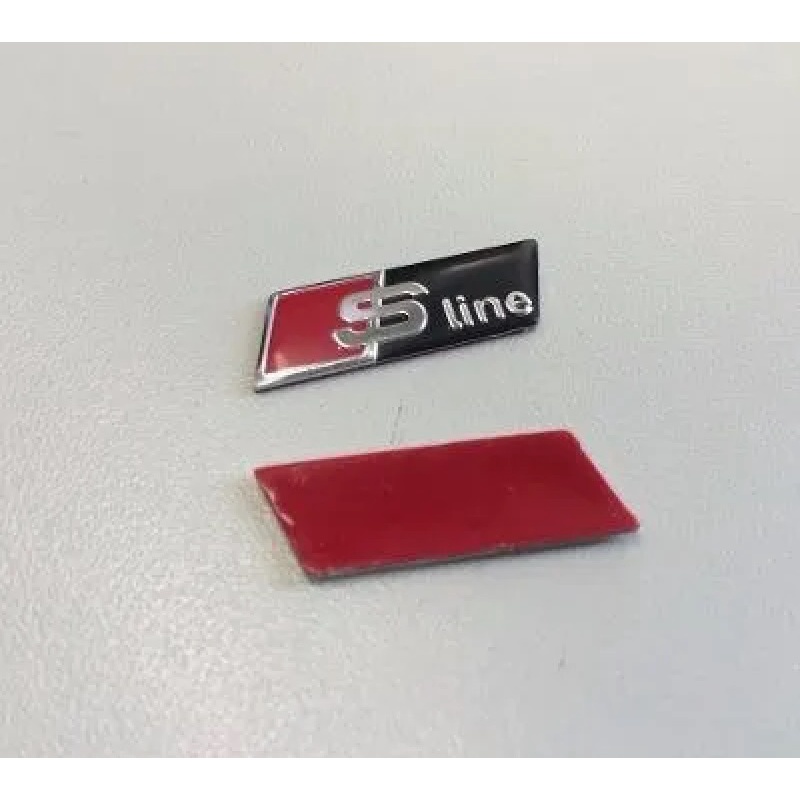 1 Emblema Audi Sline Volante A1 A3 S3 S4 S6 A4 A5 Q3 Q5