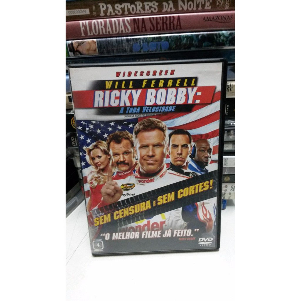Dvd Original Do Filme Ricky Bobby Sem Sensura E Sem Cortes