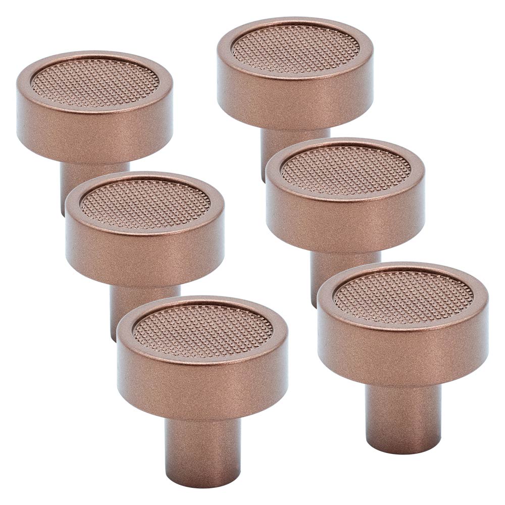 6 Peças Puxador Para Gaveta Quarto Comoda Cobre Bau Botao Duo