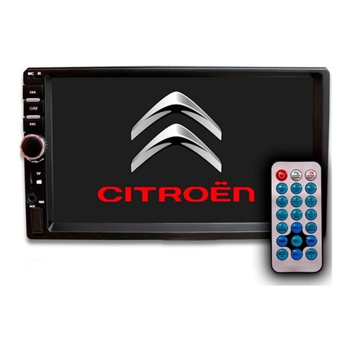 Logo Citroen Dvd 2 Din Multimidia Bt + Usb Tela 7' Espelhamento - Spare Parts and Accessories for Vehicles