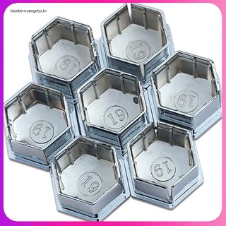 Promoção 16 Pcs 19mm Metric Hex Tampa De Parafuso Do Pneu Tampa Parafuso Para Peugeot 307 308 408 206 207 Porca Da Roda Aro Da Tampa Decoração