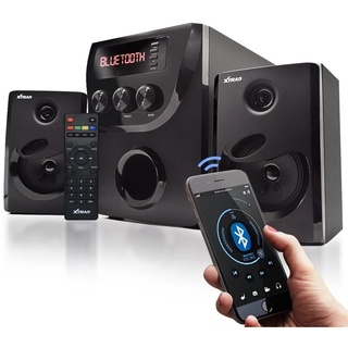 Caixa Som Bluetooth Micro System 2.1 1000w Mp3 Fm Pc Xdg-13