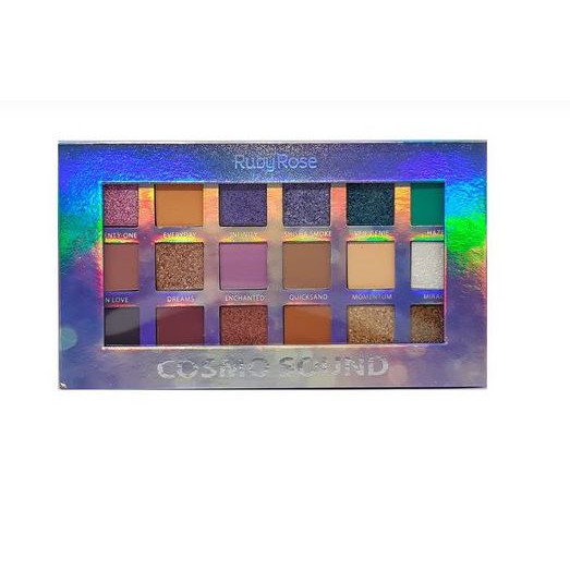 Paleta De Sombras Cosmo Sound Ruby Rose Shopee Brasil