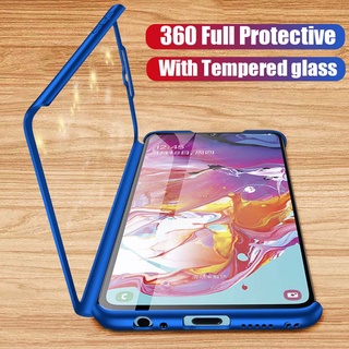 Xiaomi Redmi K20 K20Pro 9T 9 9A 8 8A 9C 7 7A 6 6A 5Plus Luxo 360 Proteção Total Capa Dura À Prova De Choque Com Vidro Temperado Livre