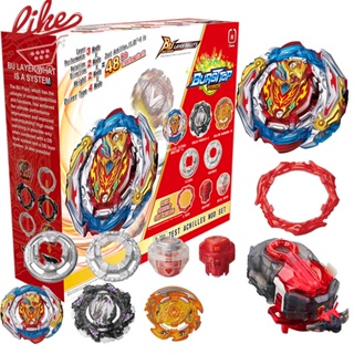 Beyblade Burst B-201 Zest Aquiles Conjunto Personalizado Com De Lançadores B184 LR Dinamite Brinquedos De Batalha Para Crianças em Oferta na Shopee